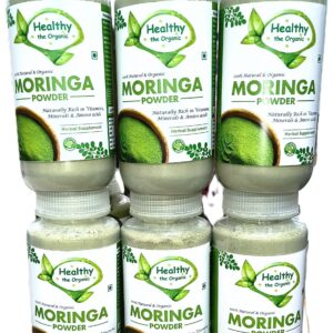 Healthy the Organic 100% Moringa Leaf Powder - Healthy Superfood (200 GM) - Made in India